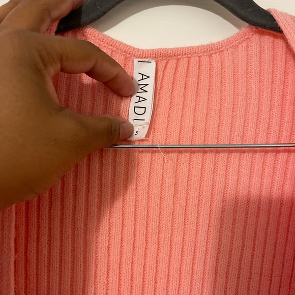Anthropologie- Amadi Pink Cardigan - Picture 4 of 4
